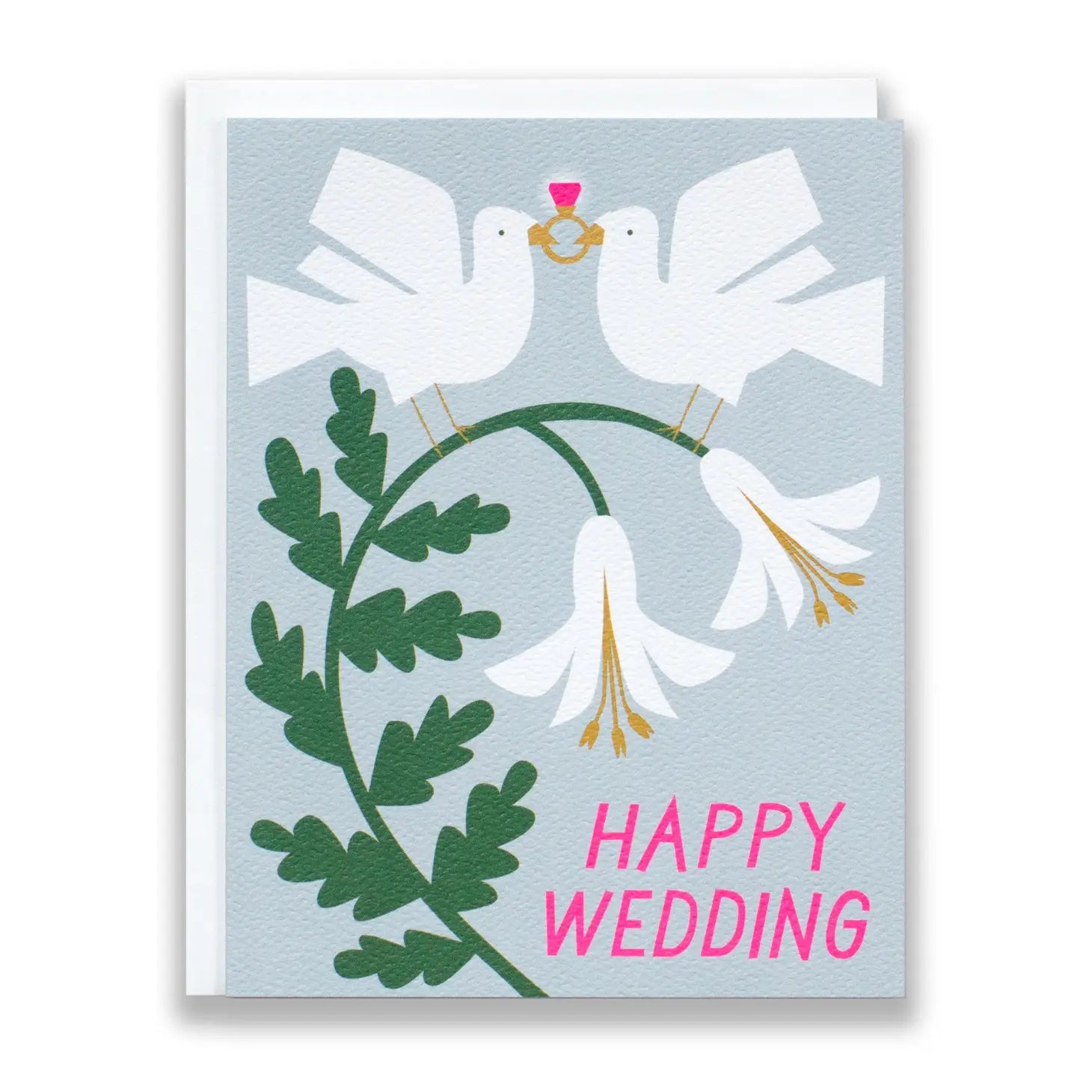 Doves Happy Wedding