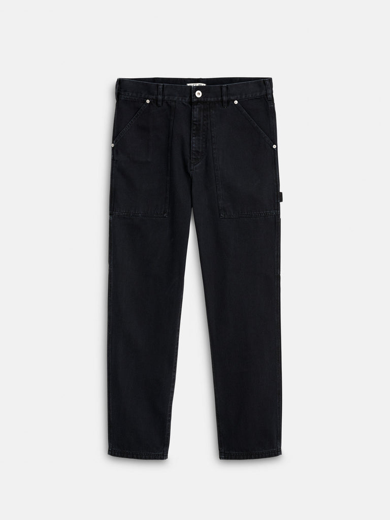 The Painter Pant in Recycled Denim - Washed Black