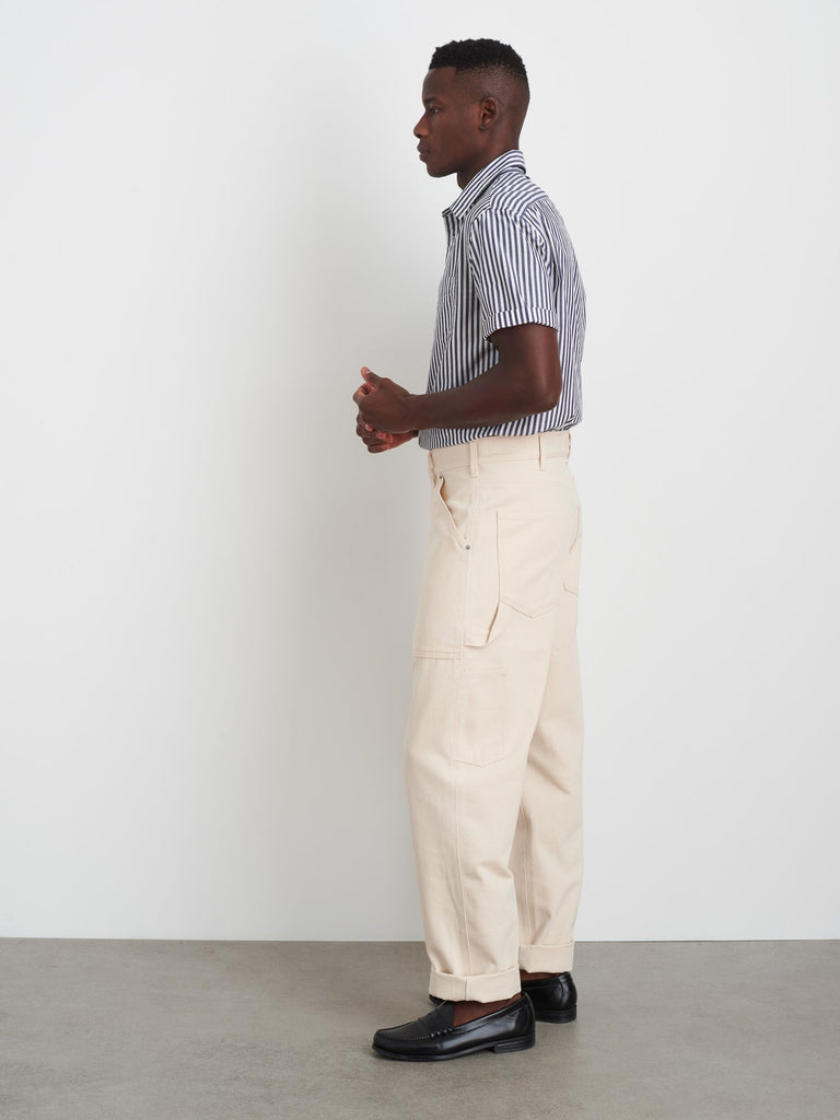 The Painter Pant in Recycled Denim - Natural