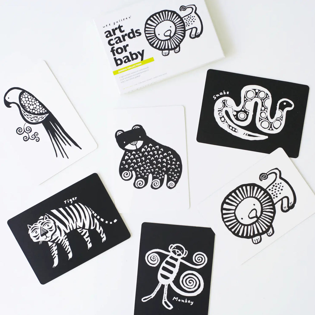 Art Cards For Baby - Jungle