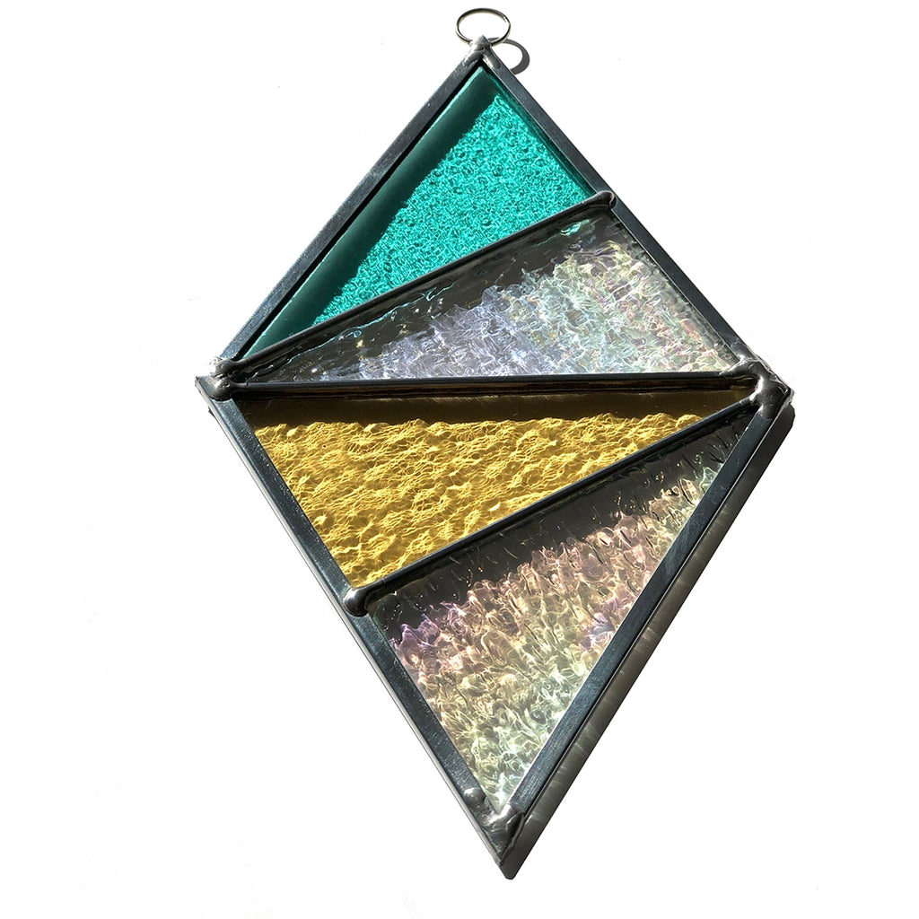 Stained Glass Ornament Diamond - Moondream