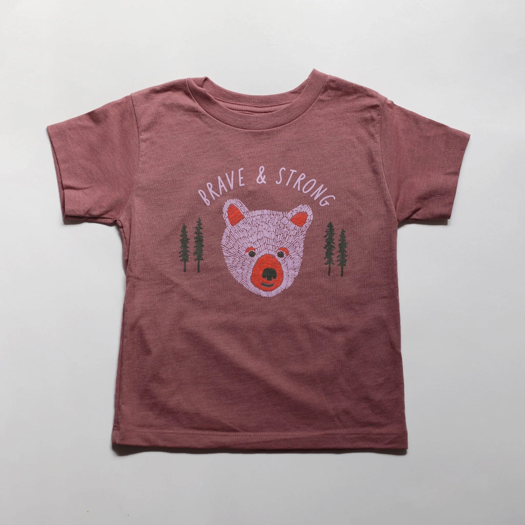 Brave & Strong Kids Tee