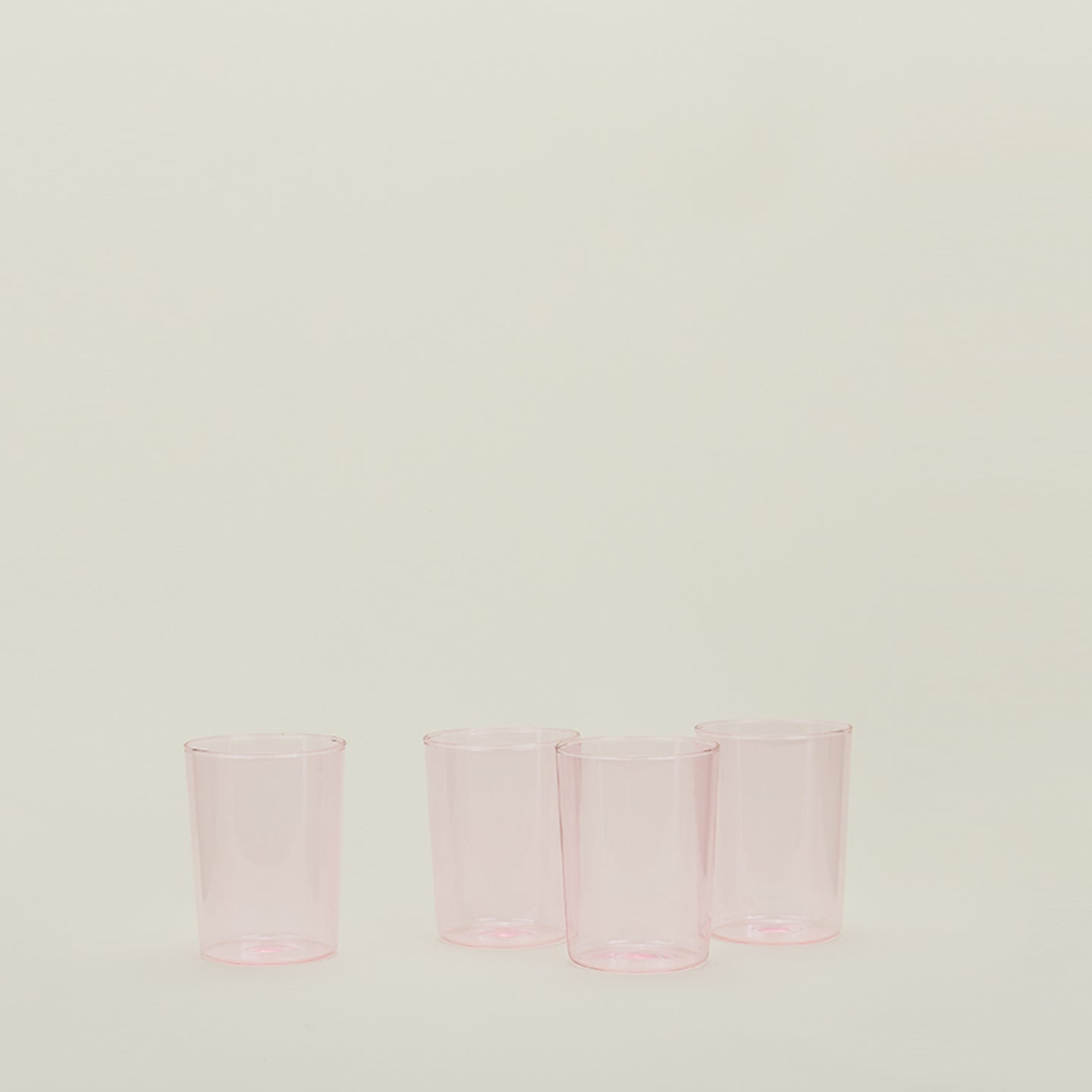 Essential Glassware - Set of 4 - Blush Large