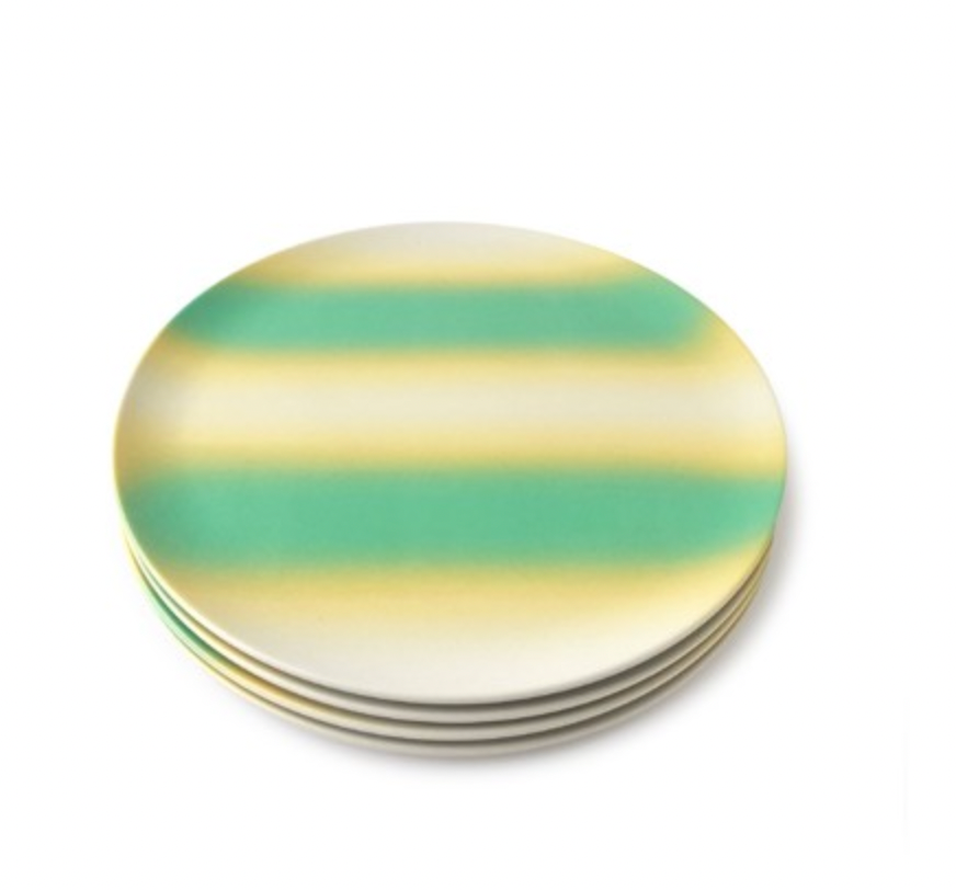 Soft Stripe Side Plate - Set of 4