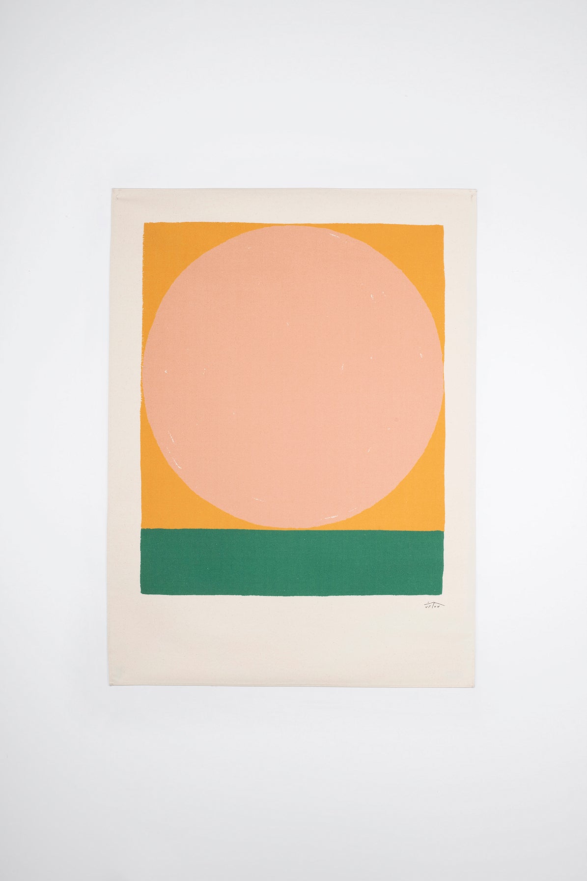 LITHA - Peach | 36 x 48 | Canvas